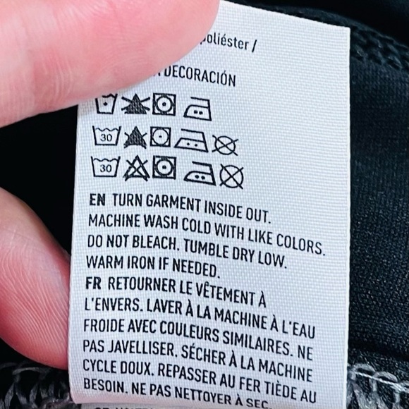 American Eagle Outfitters Gray Joggers Sweatpants Small Hi-Rise Lightweight - Picture 5 of 9